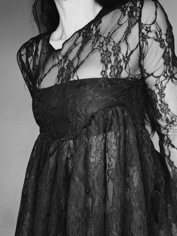 WITHER DRESS ( ONLY AVAILABLE IN BLACK)