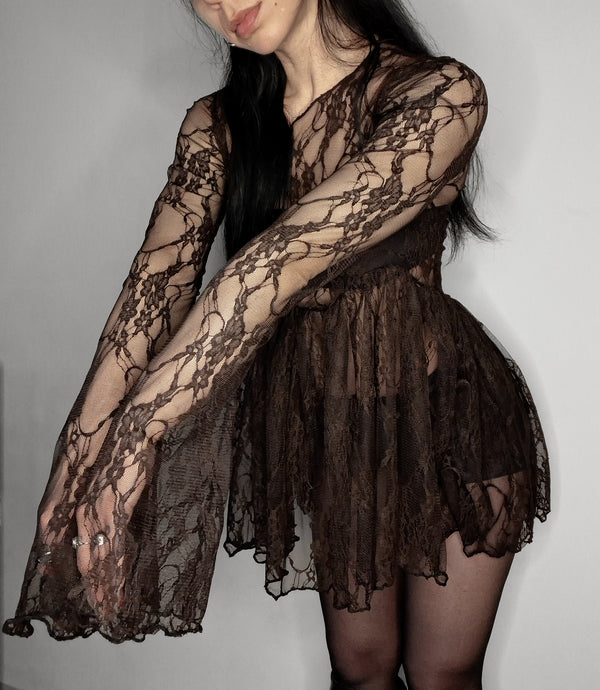 WITHER DRESS ( ONLY AVAILABLE IN BLACK)
