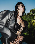DORA LEATHER BRALETTE