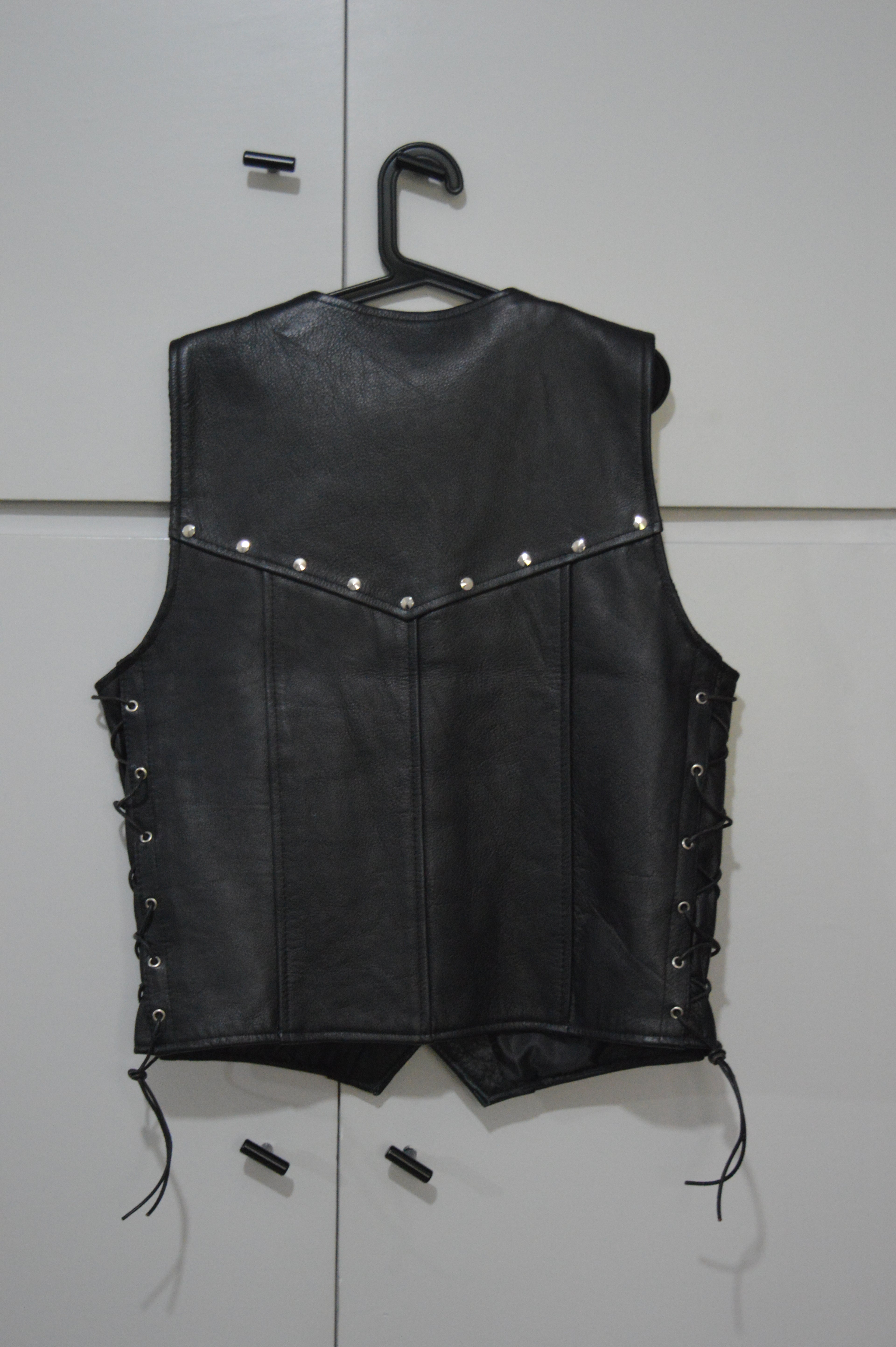 LEATHER VEST MEN'S