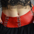 LEATHER SKIRT. LIMITED TO 1 PIECE