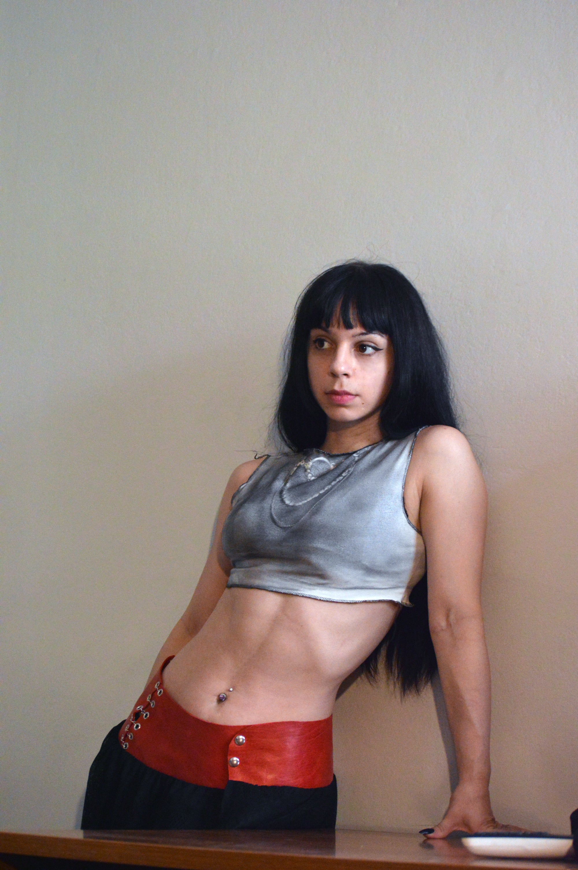 AIRBRUSHED CHAINMAIL TEE