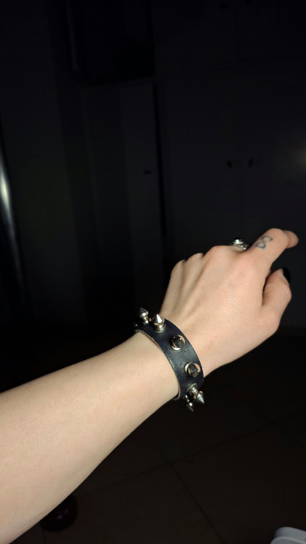 Leather cuffs